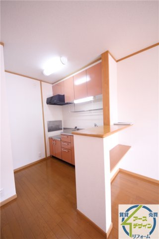 ベルデ・ビエントⅡ番館のキッチン