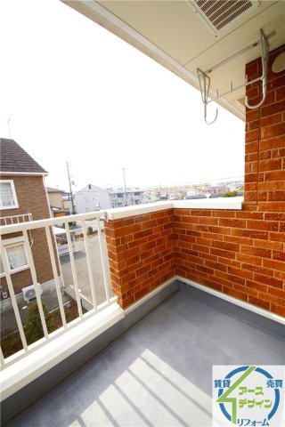 ベルデ・ビエントⅡ番館のバルコニー