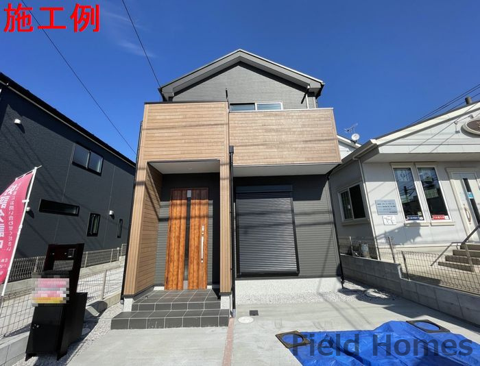 厚木市愛甲西2丁目新築戸建て　第1期1号棟の外観|外観施工例