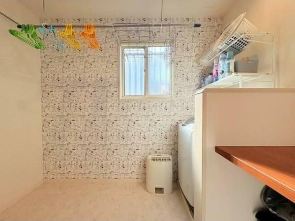 京が丘南４丁目　中古戸建の内装|しっかり洗濯物がほせます♪