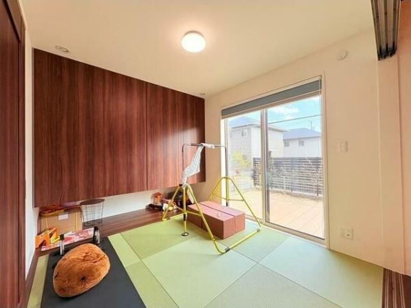 京が丘南４丁目　中古戸建の和室|和室の収納力が魅力です♪