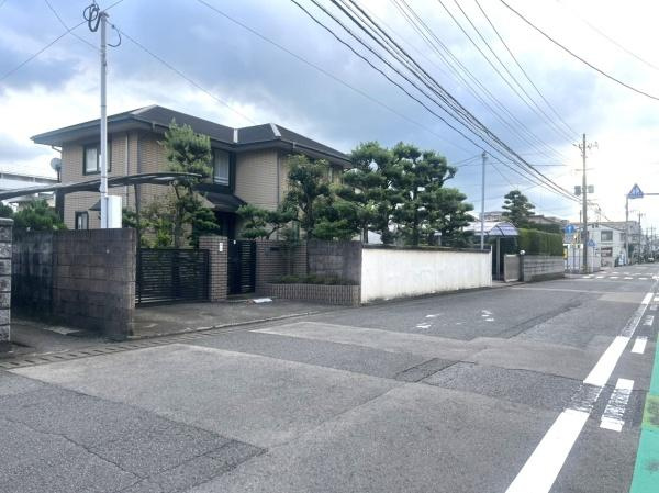 碩田町２丁目　土地の前面道路含む現地写真|外観写真（2025年9月撮影）