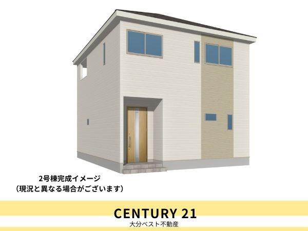 猪野第4-2号棟の完成予想図|※外観パースはイメージです。