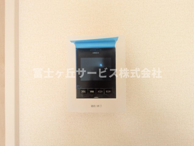 【セキュリティ】 | 磐田市大原 3期 新築一戸建て 1号棟 | TV付インターホンです