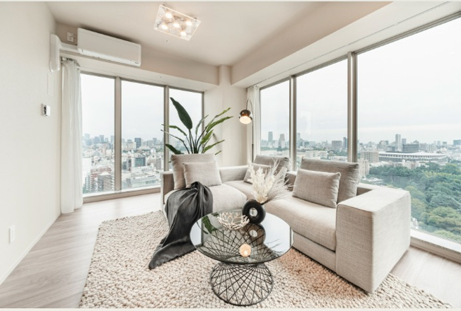 【その他】 | ★仲介手数料無料★クラッシィタワー新宿御苑（新宿御苑を望む眺望）