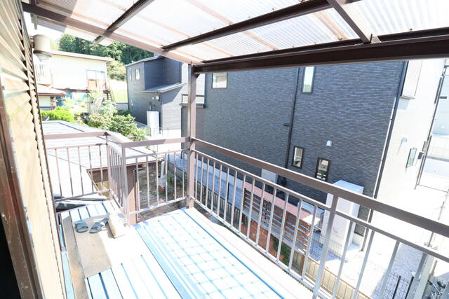 宇都宮市砥上町　4ＬＤＫ　中古住宅のバルコニー