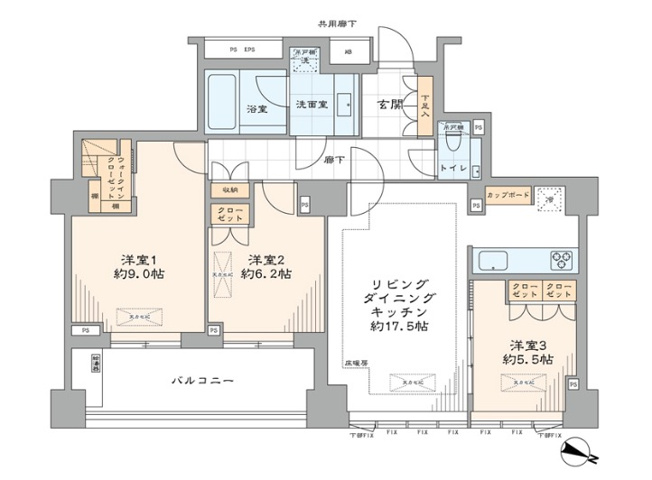 【間取り】 | ★仲介手数料無料★グランスイート広尾（南麻布アドレス、上質な静寂と風格を纏う低宅地0
