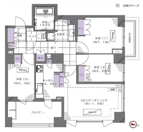 【間取り】 | ★仲介手数料無料★GRAND-SUITE-広尾（南麻布アドレス、上質な静寂と風格を纏う低宅地0