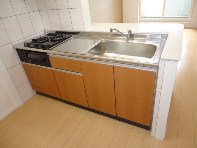 アンダンテのキッチン|カウンターキッチン