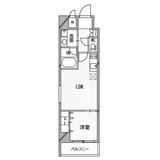 【間取り】 | 南堀江プライマリーワン