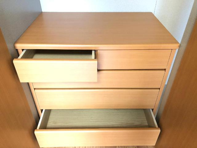 サンライズ・ガーデンの収納|クローゼット内箪笥