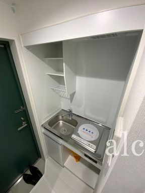 新宿区北新宿２丁目の賃貸マンションのキッチン