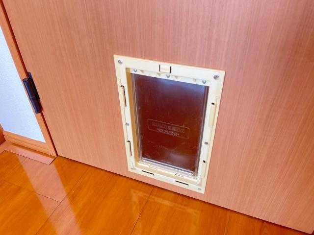 ちゅらストリームの設備|ペット用出入口