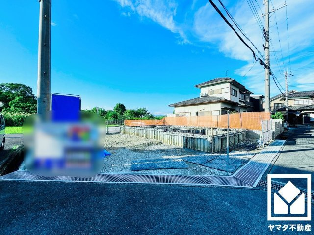 草津市橋岡町　1期　1号棟の前面道路含む現地写真|10月11日　現地写真更新