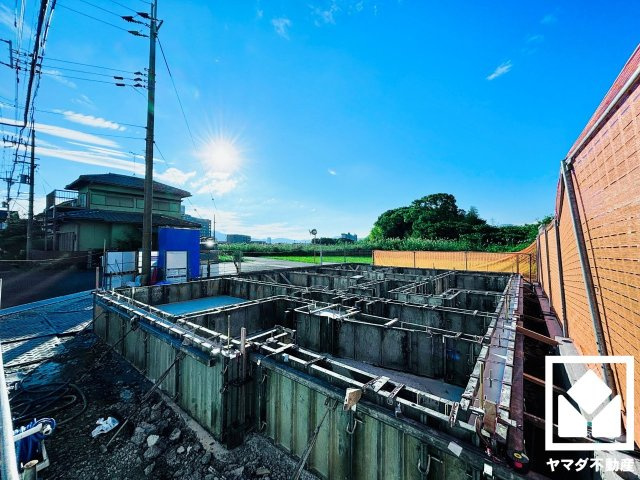 草津市橋岡町　1期　1号棟の外観|10月11日　現地写真更新