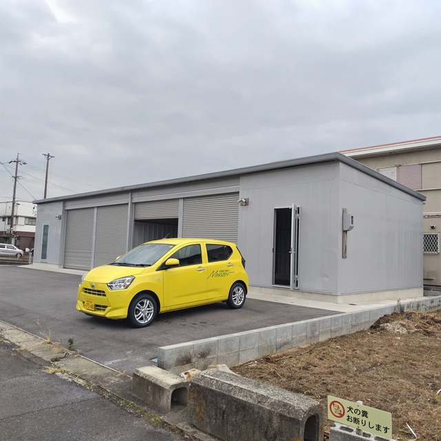 本巣市仏生寺の倉庫の外観