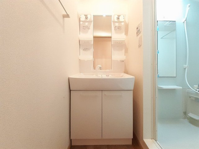 パルティールの洗面所|コンパクトで使いやすい洗面所