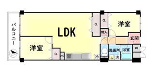 【間取り】 | メゾンドール羽衣　中古マンション