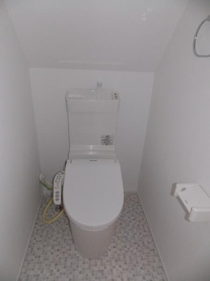 【トイレ】 | グレースコート | 退室前の写真です。