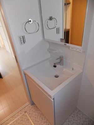 【洗面所】 | グレースコート | 退室前の写真です。