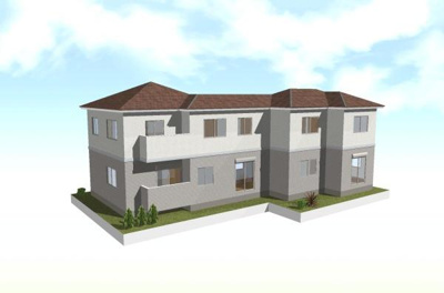 【その他】 | ●草加市八幡町・売地● | ２階建アパート　施工イメージ外観パース