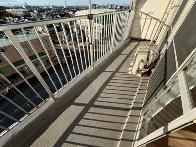 【バルコニー】 | 日商岩井草加マンション | ●バルコニー●
