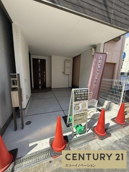 大正区平尾3丁目新築戸建の駐車場