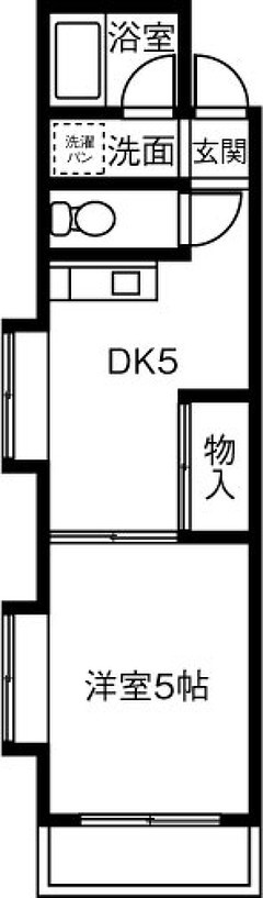 神山パークハイムの間取り