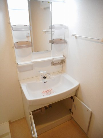 サンライズＡの洗面所