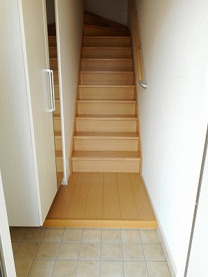 サンライズＡの玄関