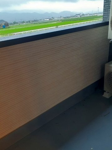 ヴィラ・チェロⅡのバルコニー