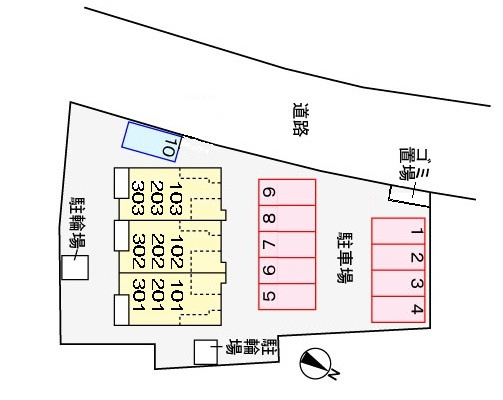 サン　マロンの駐車場|駐車場