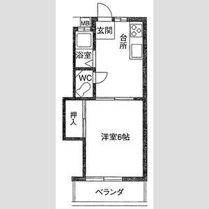 【間取り】 | コーポみずたに