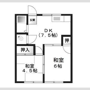 【間取り】 | つがね荘