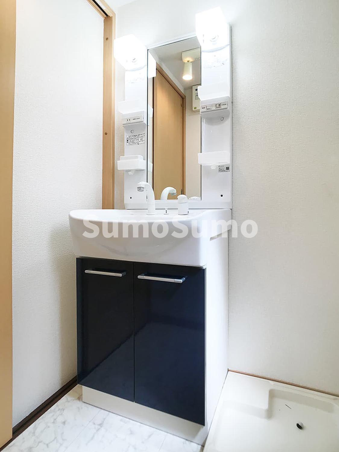 ジェンティーレ六本松Ⅱの独立洗面台