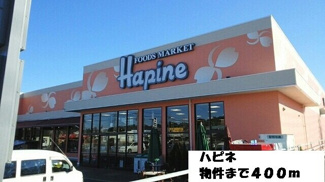 【周辺】 | Ｅハイム　ＮＥＯ　Ｄ | ハピネまで400m