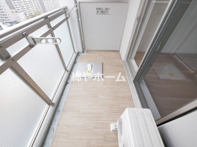 エスリード難波ザ・ゲートのバルコニー|バルコニーがあります