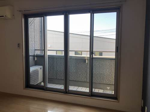 A TES SOUHAITSのバルコニー