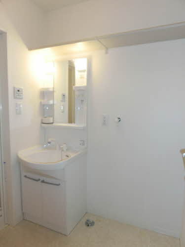 A TES SOUHAITSの洗面所