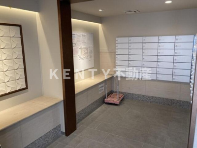 【ロビー】 | パークナードフィット田園調布 | 毎日通るロビーはこのようになっています