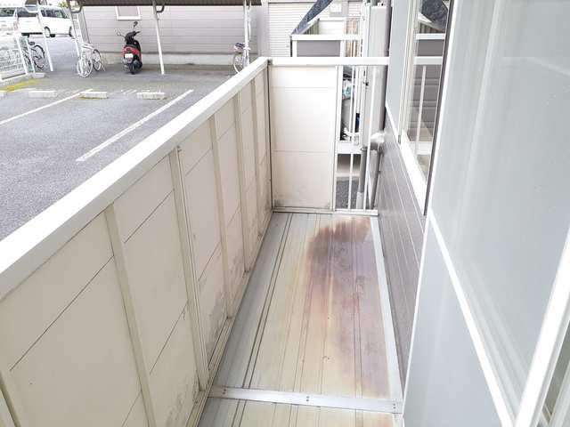 キャッスル豊Ⅱのバルコニー