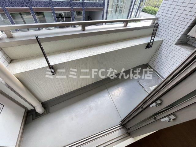 モンサンミッシェル北浜のバルコニー