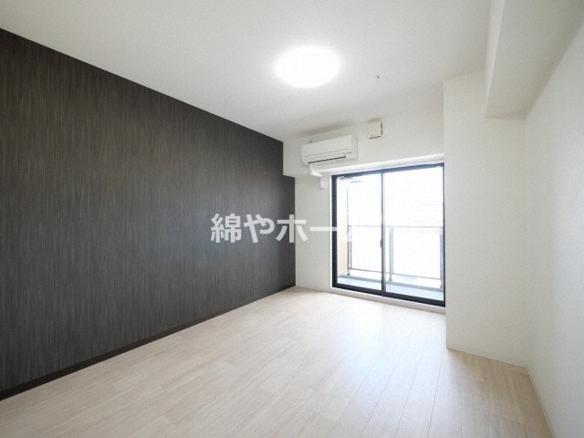 Park Lane Minamiの寝室|開放的な寝室です