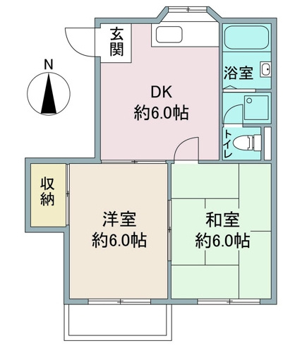 【間取り】 | ユアーズハイム
