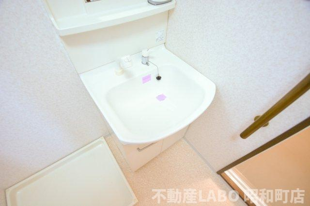 ぷりんすマンションの洗面所