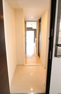 アーバネックス北浜の玄関