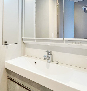 アーバネックス大阪城北の独立洗面台