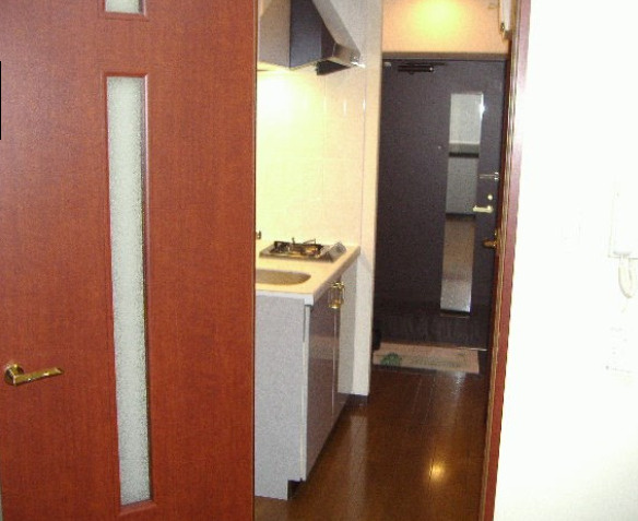 トーシンフェニックス桜上水弐番館の玄関