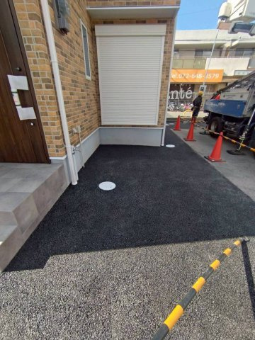 グランシャンスの駐車場