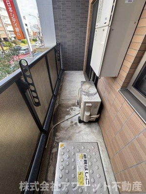 【バルコニー】 | THE APARTMENT福山駅前 | 北向き